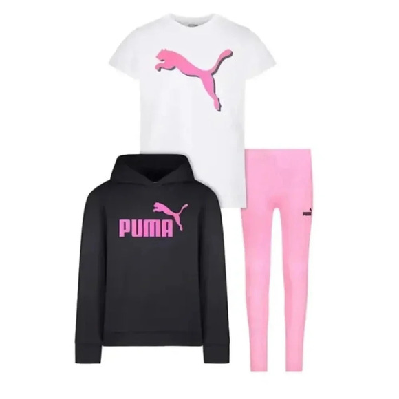 PUMA Youth 3-piece Fleece Set XS, XXS, - Picture 1 of 7